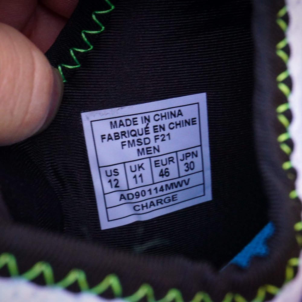 AND1 CHARGE WHITE HIGH VOLT *UNRELEASED COLOR* BASKETBALL SNEAKERS SHOES - Picture 12 of 13